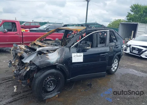 2019 Toyota Rav4 Le from USA, damaged, VIN JTMG1RFV7KD004254